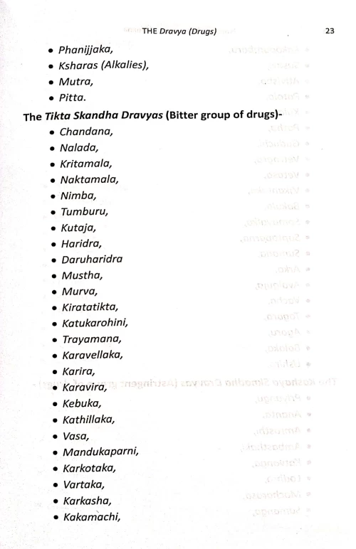 Notes On Dravyaguna Vigyana